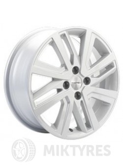 Диски Khomen 1609 6x16 4x100 ET 41 Dia 60.1 (silver)