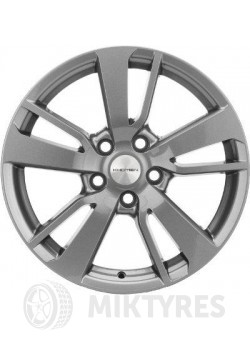 Диски Khomen 1704 7x17 5x114.3 ET 39 Dia 60.1 (grey)