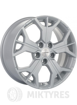 Диски Khomen 1715 7x17 5x114.3 ET 50 Dia 67.1 (silver)