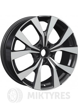 Диски Khomen 1906 7x19 5x114.3 ET 40 Dia 64.1 (BLF)