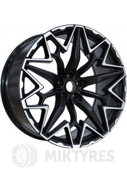 Диски Khomen Zeus-2202 10x22 5x112 ET 30 Dia 66.6 (Brilliantsilver)