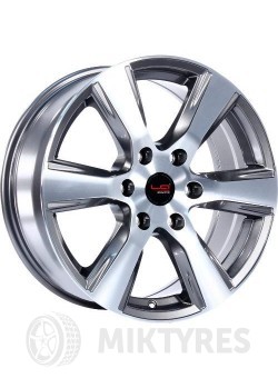 Диски LegeArtis TY570 7.5x18 6x139.7 ET 25 Dia 106.1 (GMF)