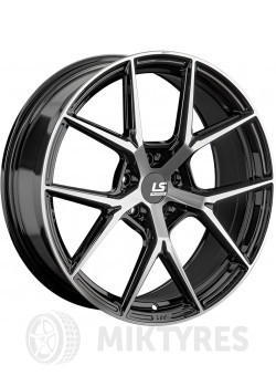 Диски LS FlowForming RC78 8.5x19 5x108 ET 36 Dia 65.1 (BKF)