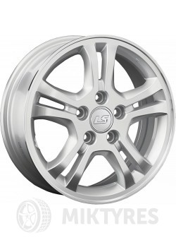 Диски LS Wheels 1075 6.5x15 5x114.3 ET 40 Dia 67.1 (silver)