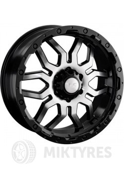 Диски LS Wheels 1285 7.5x17 6x139.7 ET 38 Dia 67.1 (BKF)