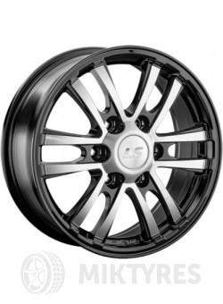 Диски LS Wheels 1287 7x17 6x139.7 ET 38 Dia 67.1 (BKF)