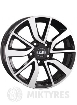 Диски LS Wheels 1317 6.5x16 5x114.3 ET 40 Dia 67.1 (BKF)