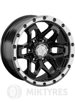 Диски LS Wheels 1350 9x18 6x139.7 ET 15 Dia 106.1 (MBL)