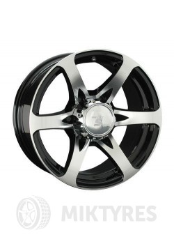 Диски LS Wheels 165 7.5x17 6x139.7 ET 0 Dia 107.1 (BKF)