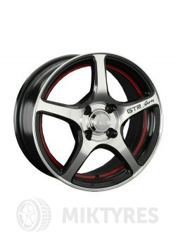 Диски LS Wheels 537 6.5x16 5x114.3 ET 45 Dia 73.1 (BKFRL)