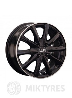 Диски LS Wheels 741 6x15 4x100 ET 48 Dia 73.1 (BKL)