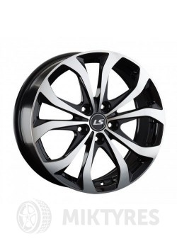 Диски LS Wheels 843 7x17 5x114.3 ET 45 Dia 67.1 (BKF)