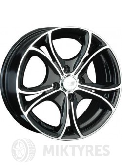 Диски LS Wheels LS393 7.5x17 5x112 ET 45 Dia 57.1 (BKF)