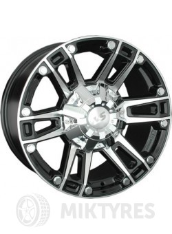 Диски LS Wheels LS558 8x17 6x139.7 ET 25 Dia 106.1 (BKF)