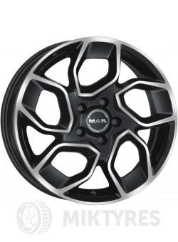 Диски Mak Express 7.5x18 5x120 ET 50 Dia 65.1 (black mirror)