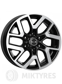 Диски Mak Gravel 7.5x17 6x139.7 ET 33 Dia 100.1 (black mirror)