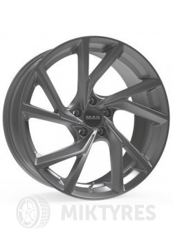 Диски Mak Kassel 7.5x18 5x114.3 ET 38 Dia 76 (gloss black)