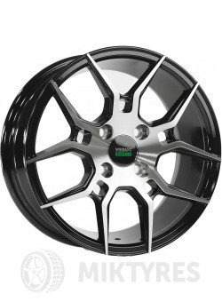 Диски Megami MGM-29 6x14 5x100 ET 35 Dia 57.1 (BKF)