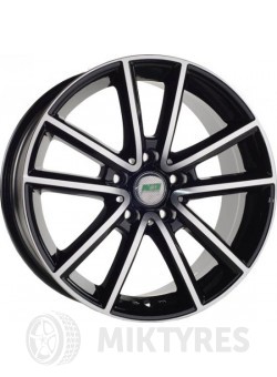 Диски N2O Y9100 7.5x17 5x112 ET 35 Dia 66.6 (BFP)