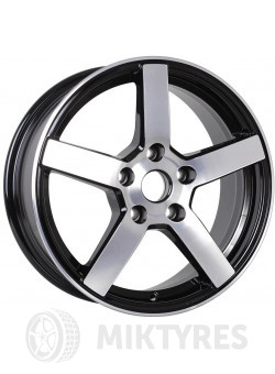 Диски NZ R-02 7x17 4x100 ET 43 Dia 60.1 (BKF)