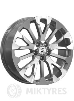 Диски Premium Series KP003 7.5x19 5x114.3 ET 45 Dia 64.1 (Diamond gloss graphite)