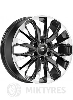 Диски Premium Series KP007 8x20 6x139.7 ET 42 Dia 75.1 (алмаз черный)