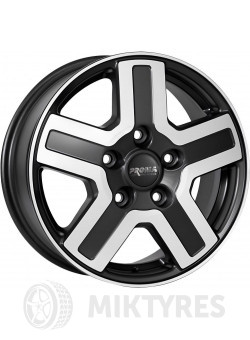 Диски Proma TY99 6.5x16 5x130 ET 65 Dia 78.1 (алмаз матовый)