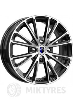 Диски Rapid Меандр 6x15 4x100 ET 40 Dia 60.1 (алмаз черный)