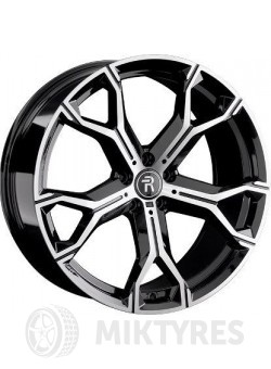 Диски Replay B135 9.5x22 5x112 ET 37 Dia 66.6 (BKF)