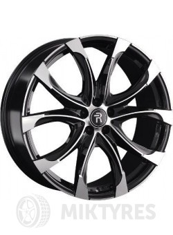 Диски Replay B223 9.5x22 5x112 ET 37 Dia 66.6 (BKF)