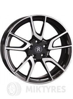 Диски Replay B309 8x18 5x112 ET 30 Dia 66.6 (BKF)