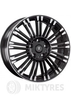 Диски Replay BYD3 9.5x22 5x120 ET 41 Dia 72.6 (BKF)