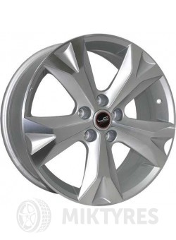 Диски Replay TY214 7.5x18 5x114.3 ET 30 Dia 60.1 (silver)