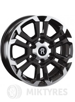 Диски Replay TY352 7.5x17 6x139.7 ET 25 Dia 106.1 (BKF)