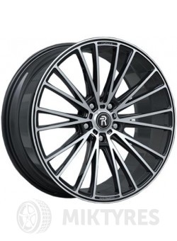 Диски Replay V101 9x22 5x108 ET 39 Dia 63.3 (BKF)