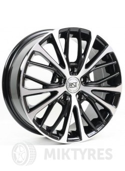 Диски RST R027 7.5x17 5x114.3 ET 45 Dia 60.1 (BKFP)