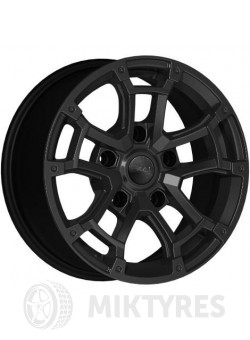 Диски Скад Барахас 7x16 5x139.7 ET 15 Dia 98.5 (черный бархат)