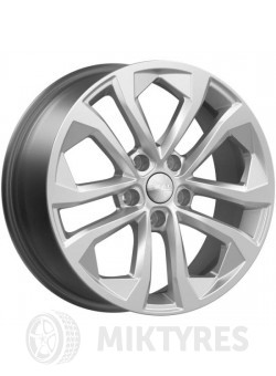 Диски Скад Тукан 7x17 5x100 ET 45 Dia 67.1 (silver)