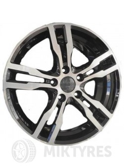 Диски Вектор B193 7x17 5x114.3 ET 45 Dia 60.1 (BFP)