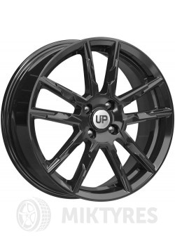 Диски Wheels UP Up107 6.5x17 4x100 ET 45 Dia 60.1 (черный)