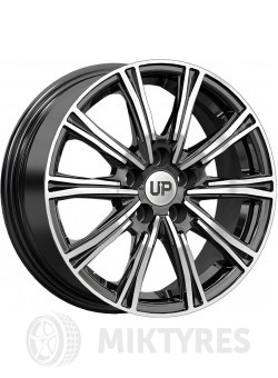 Диски Wheels UP Up123 6x15 5x112 ET 47 Dia 57.1 (черный)