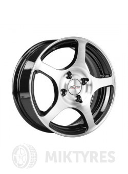 Диски X-trike X-103 5.5x14 4x98 ET 35 Dia 58.5 (BKFP)