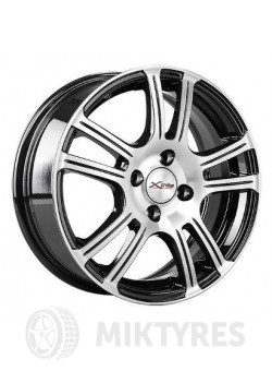 Диски X-trike X-105 6x15 4x100 ET 45 Dia 67.1 (BKFP)