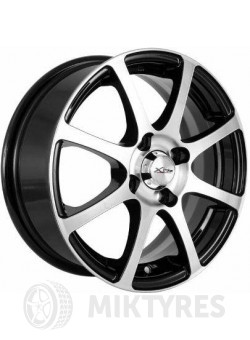 Диски X-trike X-114М 5.5x14 4x100 ET 45 Dia 67.1 (BKFP)