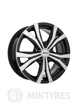Диски X-trike X-119 6.5x16 5x100 ET 38 Dia 67.1 (BKFP)