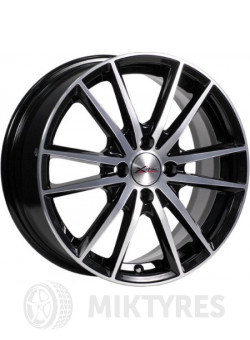 Диски X-trike X-129 6.5x16 4x98 ET 35 Dia 58.5 (BKFP)