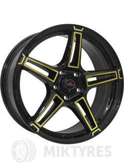 Диски Yokatta Rays Model-35 6.5x16 5x114.3 ET 45 Dia 60.1 (BKY)
