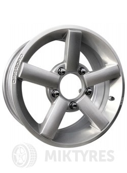 Диски КиК Титан-Тех (КС537) 6.5x16 5x139.7 ET 40 Dia 98 (серебро)