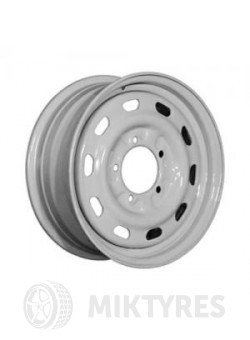 Диски Кременчуг ГАЗ 2217 (Соболь) 6,5x16 5x139,7 ET 45 Dia 108,5 (белый)