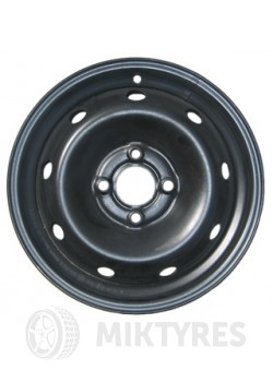 Диски Кременчуг Renault Logan 6x15 4x100 ET 50 Dia 60.1 (черный)